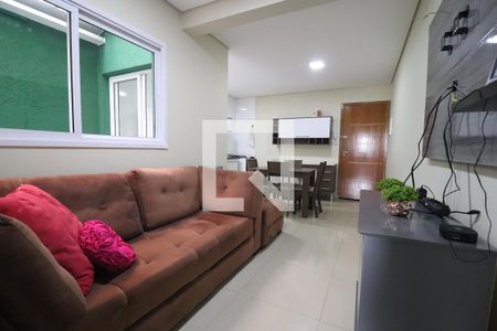 Sala de apartamento para alugar com 2 quartos, 52m² em Utinga, Santo André