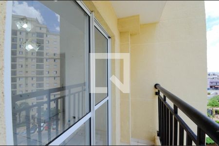 Varanda da Sala de apartamento para alugar com 2 quartos, 50m² em Jardim Nova Cidade, Guarulhos