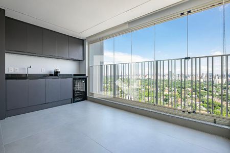 Sala/Cozinha de apartamento para alugar com 1 quarto, 71m² em Pinheiros, São Paulo