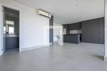 Sala/Cozinha de apartamento para alugar com 1 quarto, 71m² em Pinheiros, São Paulo