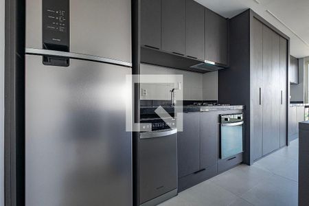 Sala/Cozinha de apartamento para alugar com 1 quarto, 71m² em Pinheiros, São Paulo