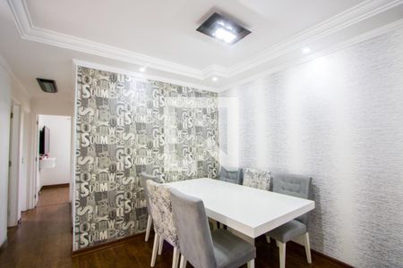 Sala de apartamento à venda com 3 quartos, 67m² em Vila Homero Thon, Santo André