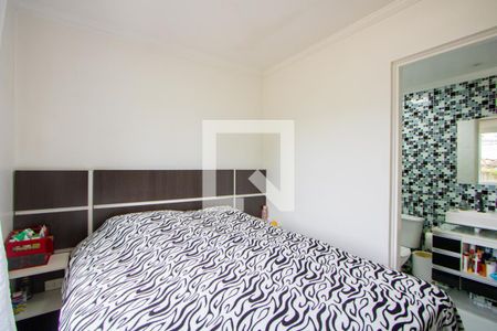 Quarto 1 - Suíte de apartamento à venda com 3 quartos, 67m² em Vila Homero Thon, Santo André