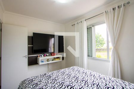 Quarto 1 - Suíte de apartamento à venda com 3 quartos, 67m² em Vila Homero Thon, Santo André