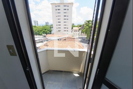 Varanda do Quarto de apartamento para alugar com 1 quarto, 40m² em Centro, Taubaté