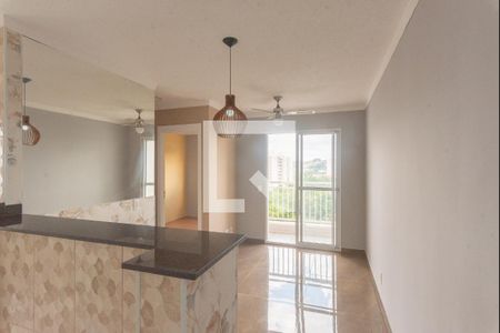 Sala de apartamento para alugar com 2 quartos, 43m² em  Residencial Parque da Fazenda, Campinas