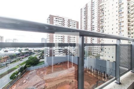 Varanda de apartamento para alugar com 1 quarto, 58m² em Alphaville Industrial, Barueri