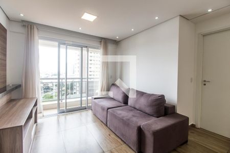 Sala de TV de apartamento para alugar com 1 quarto, 58m² em Alphaville Industrial, Barueri