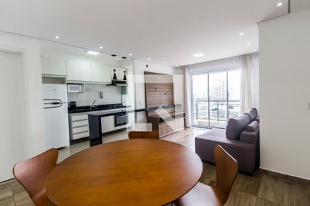 Sala de Jantar de apartamento para alugar com 1 quarto, 58m² em Alphaville Industrial, Barueri