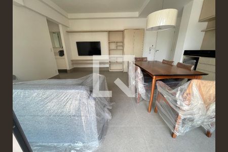 Sala de apartamento para alugar com 1 quarto, 52m² em Cambuí, Campinas