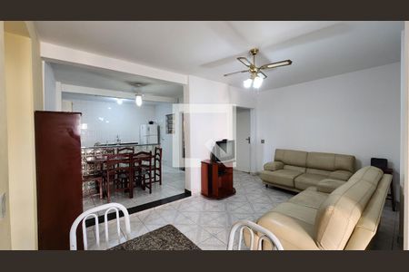 Sala de apartamento para alugar com 2 quartos, 82m² em José Menino, Santos