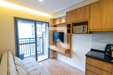 Sala/Cozinha de kitnet/studio para alugar com 1 quarto, 29m² em Jardim Prudência, São Paulo