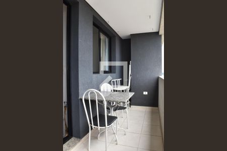 Varanda da Sala de apartamento para alugar com 1 quarto, 48m² em Bigorrilho, Curitiba