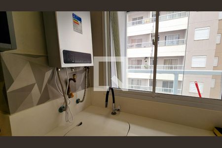 Cozinha e Área de Serviço de apartamento para alugar com 2 quartos, 47m² em Ponte Sao Joao, Jundiaí