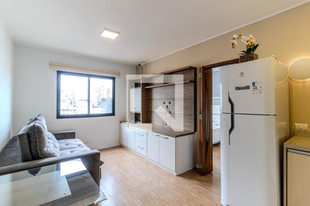 Sala de apartamento para alugar com 1 quarto, 52m² em Higienópolis, São Paulo