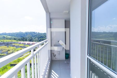 Varanda da Sala de apartamento para alugar com 2 quartos, 48m² em Jardim Pioneira, Cotia