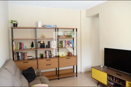 Detalhe Sala de apartamento à venda com 2 quartos, 58m² em Pousada Santo Antonio, Belo Horizonte