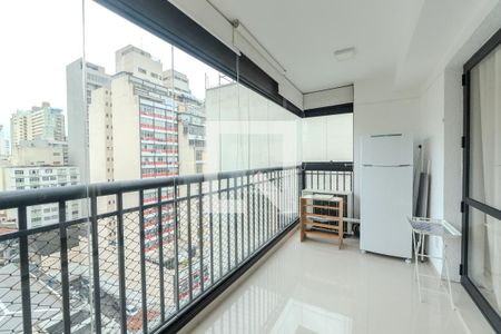 Sacada de apartamento para alugar com 1 quarto, 42m² em Bela Vista, São Paulo