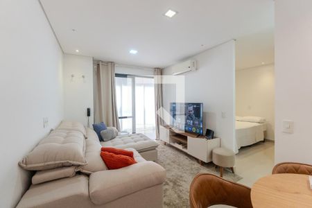 Sala de apartamento para alugar com 1 quarto, 42m² em Bela Vista, São Paulo