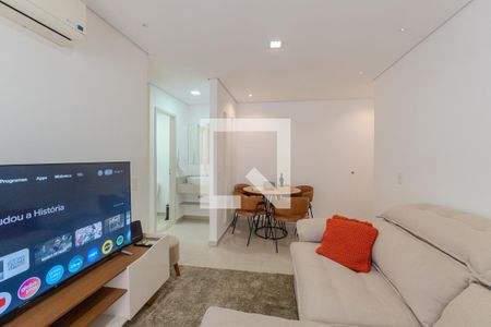 Sala de apartamento para alugar com 1 quarto, 42m² em Bela Vista, São Paulo