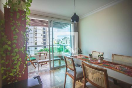 Sala de Jantar de apartamento à venda com 2 quartos, 75m² em Mirandópolis, São Paulo