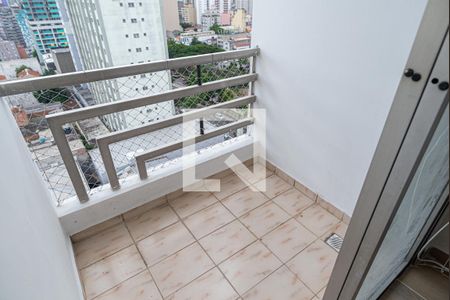 Varanda da Sala de apartamento à venda com 1 quarto, 37m² em Bela Vista, São Paulo