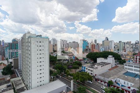 Vista da Varanda da Sala de apartamento à venda com 1 quarto, 37m² em Bela Vista, São Paulo