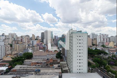 Vista da Varanda da Sala de apartamento à venda com 1 quarto, 37m² em Bela Vista, São Paulo