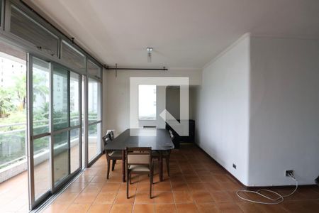 Sala de apartamento para alugar com 4 quartos, 140m² em Centro, Guarujá