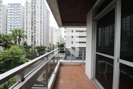 Varanda de apartamento para alugar com 4 quartos, 140m² em Centro, Guarujá