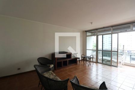 Sala de apartamento para alugar com 4 quartos, 140m² em Centro, Guarujá