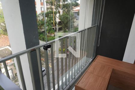 Varanda de kitnet/studio para alugar com 1 quarto, 26m² em Cerqueira César, São Paulo