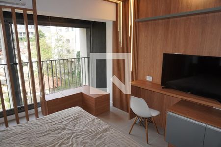 Studio de kitnet/studio para alugar com 1 quarto, 26m² em Cerqueira César, São Paulo