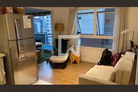 Foto 01 de apartamento à venda com 1 quarto, 40m² em Vila Olímpia, São Paulo