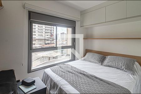 quarto_1 de apartamento para alugar com 1 quarto, 32m² em Vila Gumercindo, São Paulo