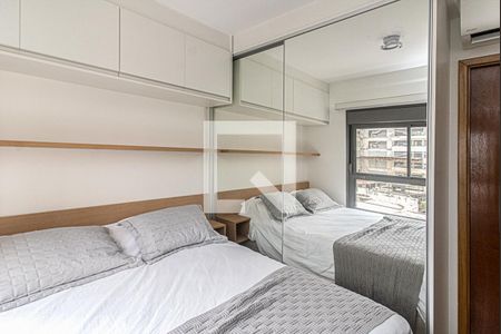 quarto_3 de apartamento para alugar com 1 quarto, 32m² em Vila Gumercindo, São Paulo