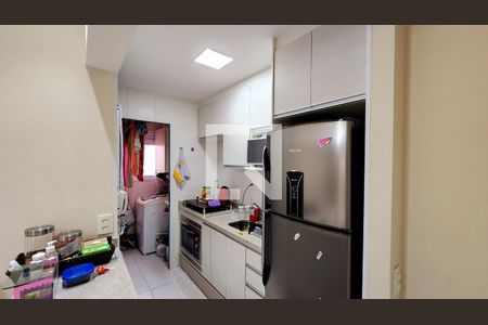 Cozinha e Área de Serviço de apartamento à venda com 2 quartos, 61m² em Parque Uniao, Jundiaí