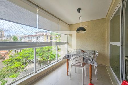 varanda de apartamento para alugar com 2 quartos, 70m² em Loteamento Joao Batista Juliao, Guarujá