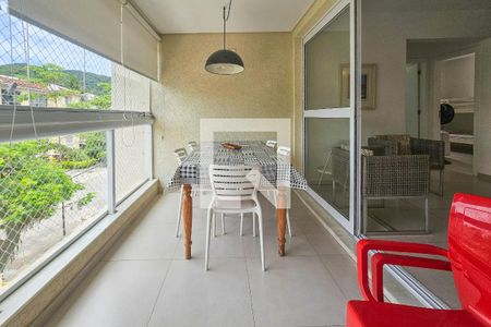 varanda  de apartamento para alugar com 2 quartos, 70m² em Loteamento Joao Batista Juliao, Guarujá