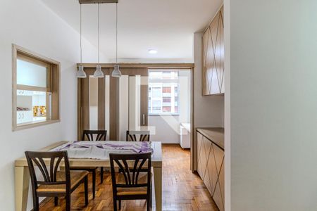 Sala de Jantar de apartamento para alugar com 1 quarto, 67m² em Vila Buarque, São Paulo