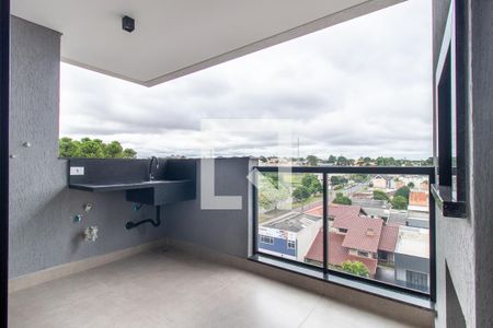 Varanda da Sala de apartamento para alugar com 2 quartos, 66m² em Hauer, Curitiba