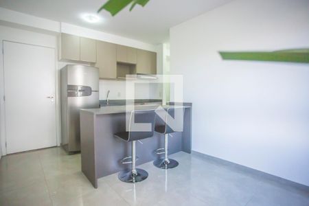 Sala de apartamento para alugar com 1 quarto, 31m² em Mirandópolis, São Paulo