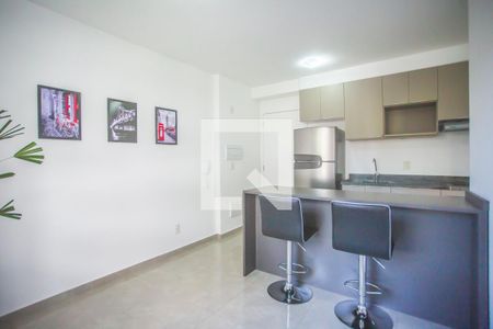 Sala de apartamento para alugar com 1 quarto, 31m² em Mirandópolis, São Paulo