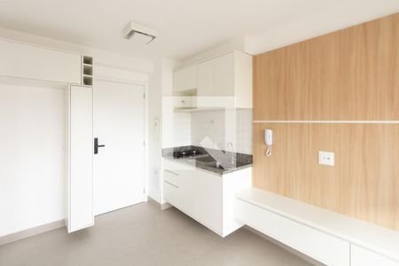 Sala/Cozinha de apartamento para alugar com 1 quarto, 32m² em Moema, São Paulo