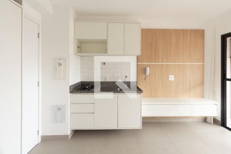 Sala/Cozinha de apartamento para alugar com 1 quarto, 32m² em Moema, São Paulo