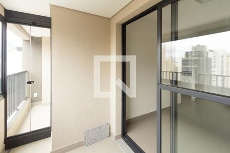 Varanda  de apartamento para alugar com 1 quarto, 32m² em Moema, São Paulo