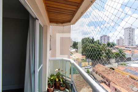 Varanda da Sala de apartamento para alugar com 3 quartos, 96m² em Vila Milton, Guarulhos