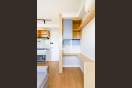 Sala de apartamento para alugar com 1 quarto, 38m² em Santo Amaro, São Paulo