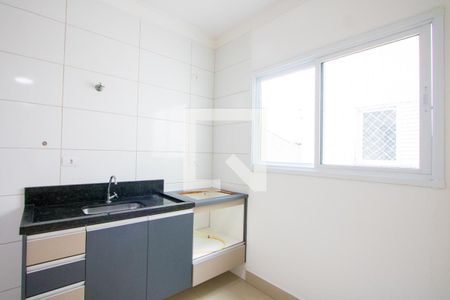 Sala/Cozinha de apartamento para alugar com 2 quartos, 116m² em Vila Linda, Santo André