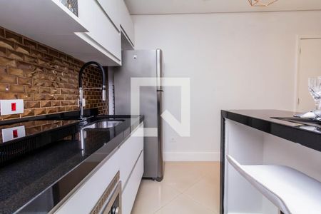 Sala, Cozinha e Área de Serviço de apartamento para alugar com 1 quarto, 27m² em Penha de França, São Paulo